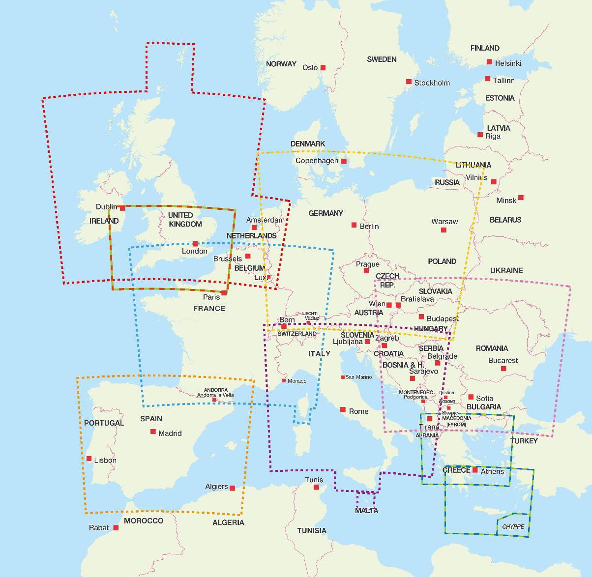 air million planning charts 1 100 000 aip norway charts