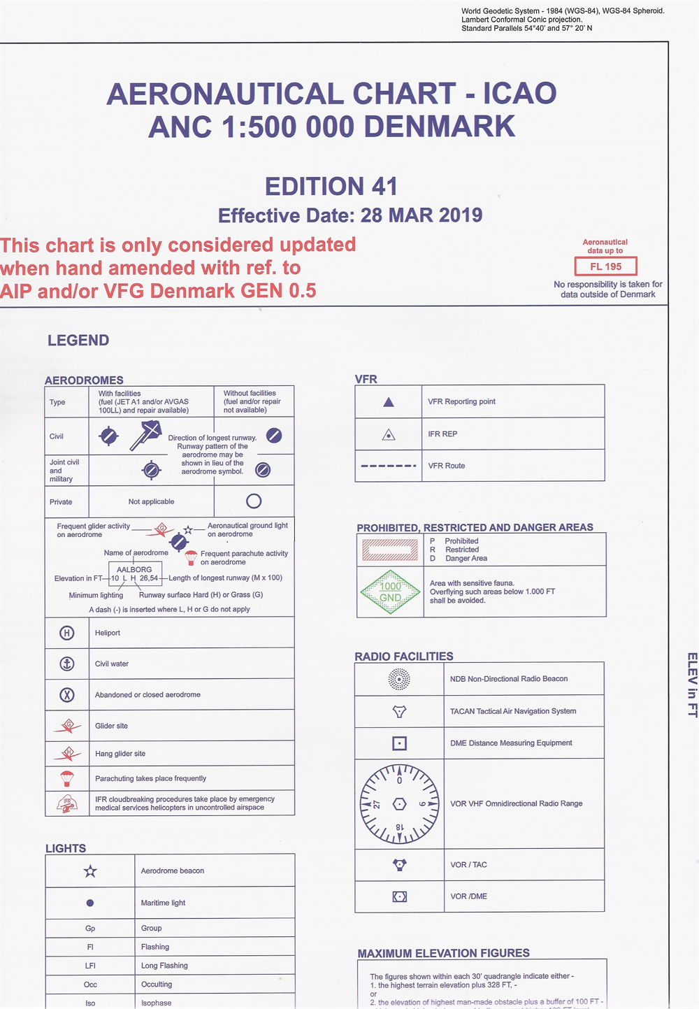 Icao Aeronautical Chart Symbols