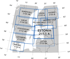 Estonia VFR Chart
