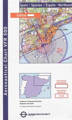 spain northeast vfr chart vfr charts spain