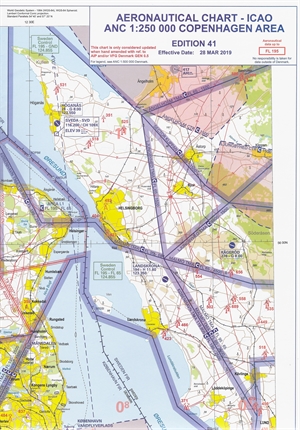 Copenhagen Area 1:250.000