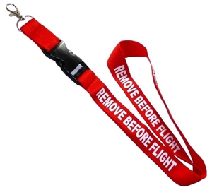 Lanyard "Remove before flight"