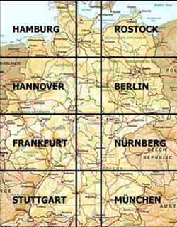 Frankfurt VFR Chart