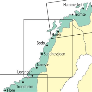 Norway Central VFR Chart