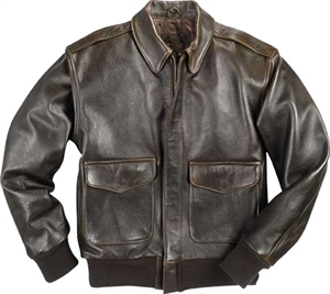 ASAF A2 Leather Jacket - Brown
